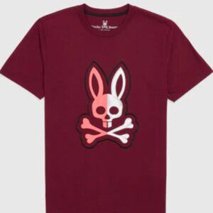 Psycho Bunny Cooper Tee - Crimson